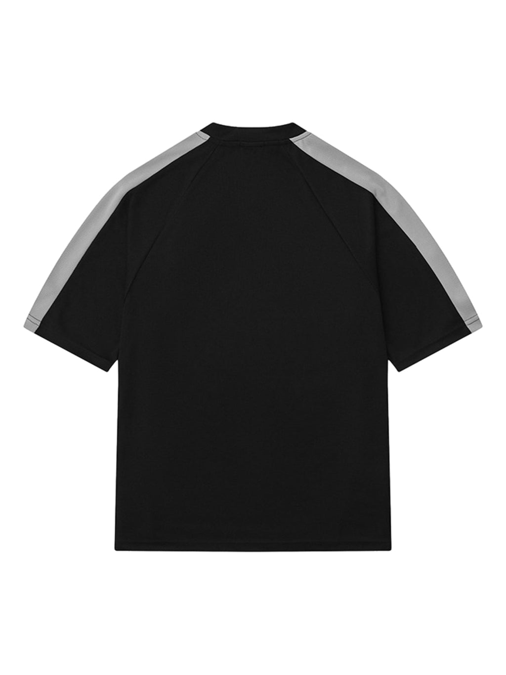 Gothic Font Jersey Street T-Shirt – Casual Color Block Tee for Men and Women