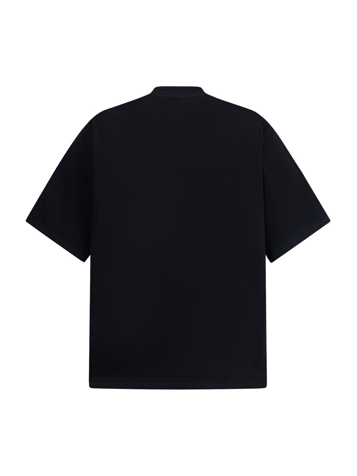 "Endless Choice" Rhinestone Embellished Black T-Shirt – Stylish Cotton Short Sleeve Top for Women