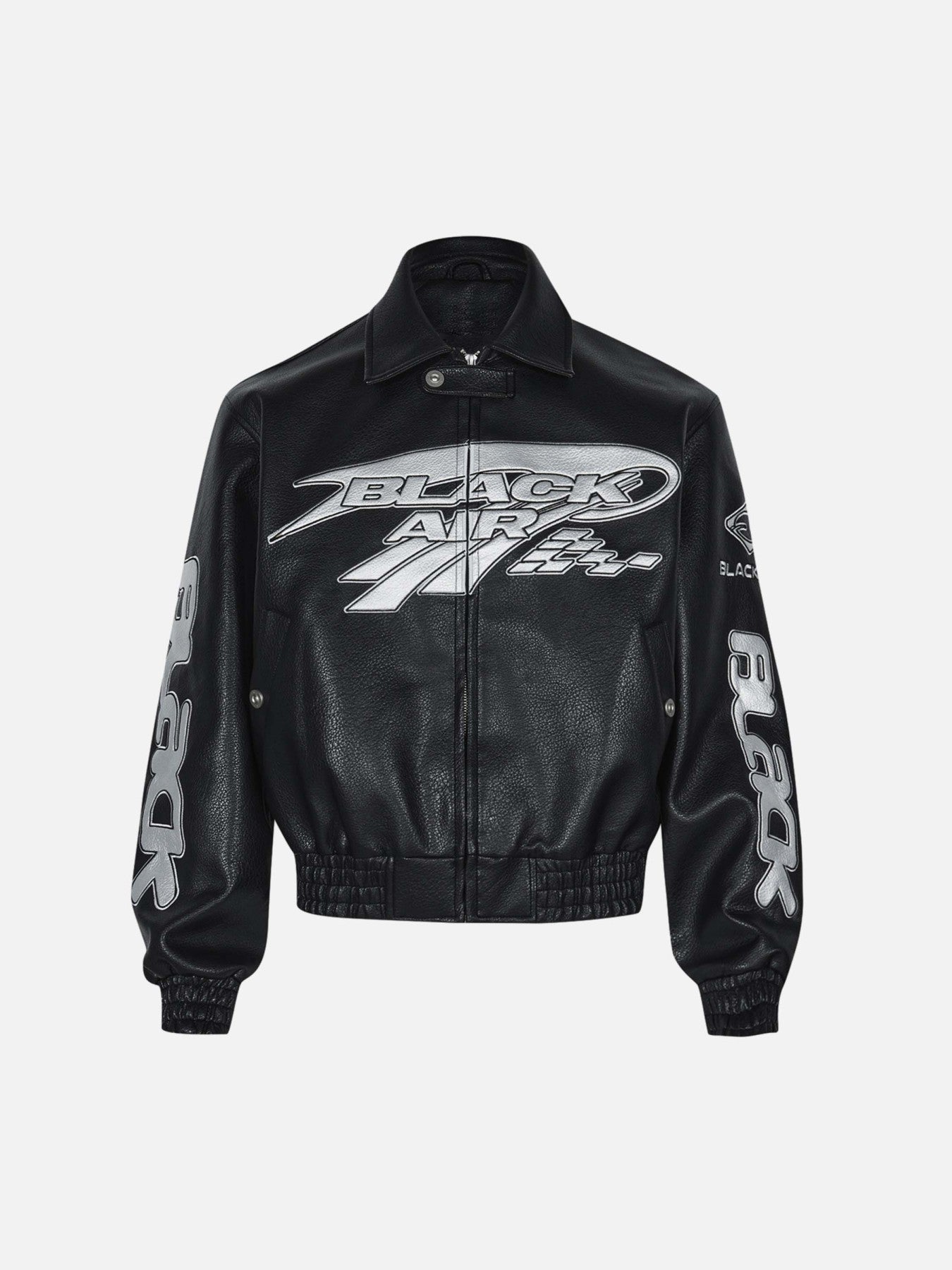 Reflective Bomber Jacket with Star Graphic Print – Lightweight Satin Streetwear Jacket for Men and Women