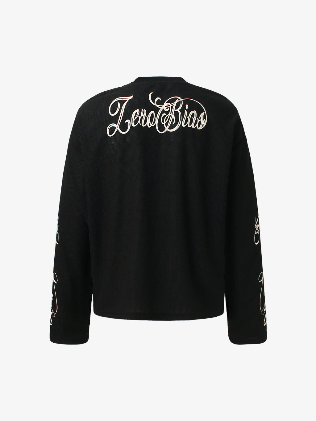 Graphic Print Long Sleeve Top – Casual Streetwear Tee for Men and Women